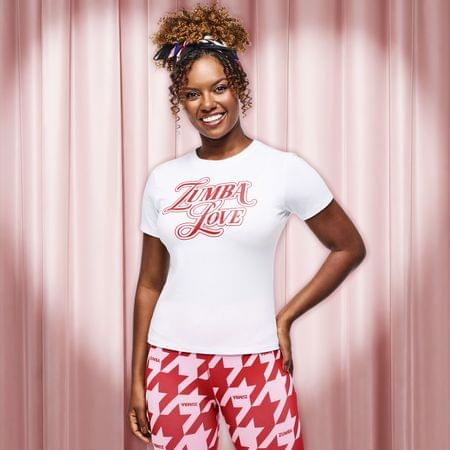 Zumba Amour Fitted Top