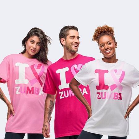 3-Pack “I ❤️ Zumba” Tee Set