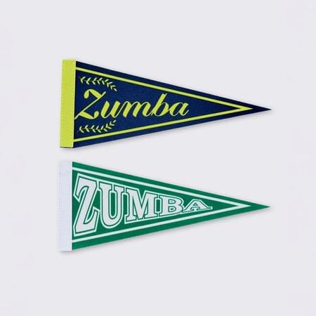 Zumba Prep Flags 2PK