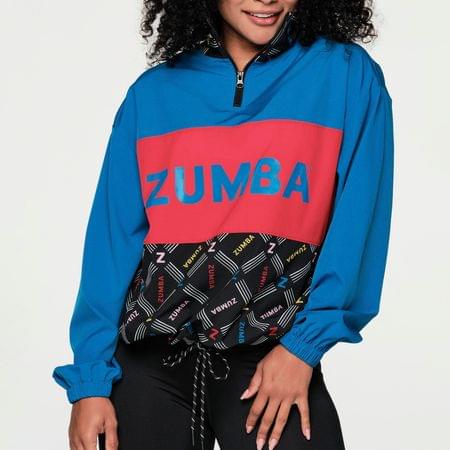Sport Mode Oversized Pullover Jacket