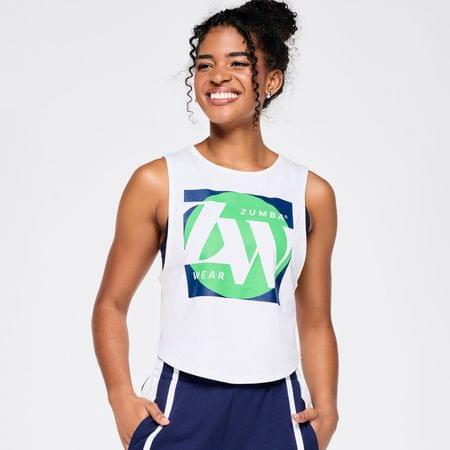 Zumba Out Loud Crop Muscle Tank