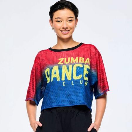 Victory Boxy Dolman Crop Top