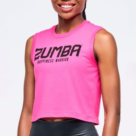 Zumba Libre Crew Neck Crop Tank