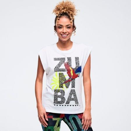 Latin Movement Muscle Tank With Extended Shoulder
