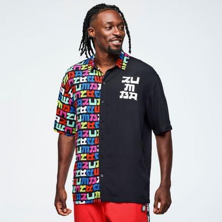 Eastern Flavor Men's Short Sleeve Button Up