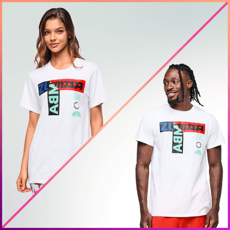 Eastern Flavor Crew Neck Tee - White
