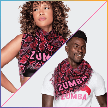 Zumba Love Snakeskin Scarf