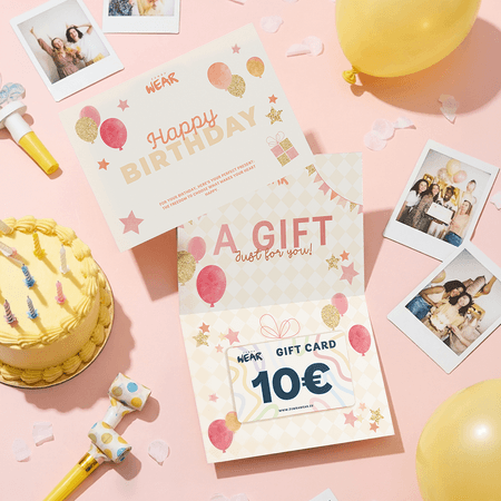 10 Euro  GIFT CARD - Birthday themed